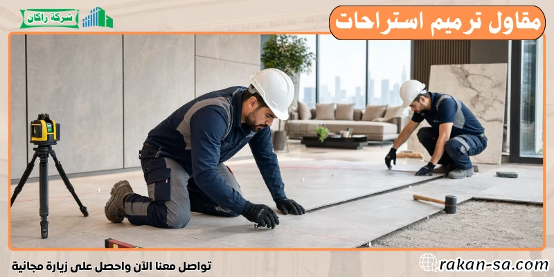 مقاول ترميم استراحات