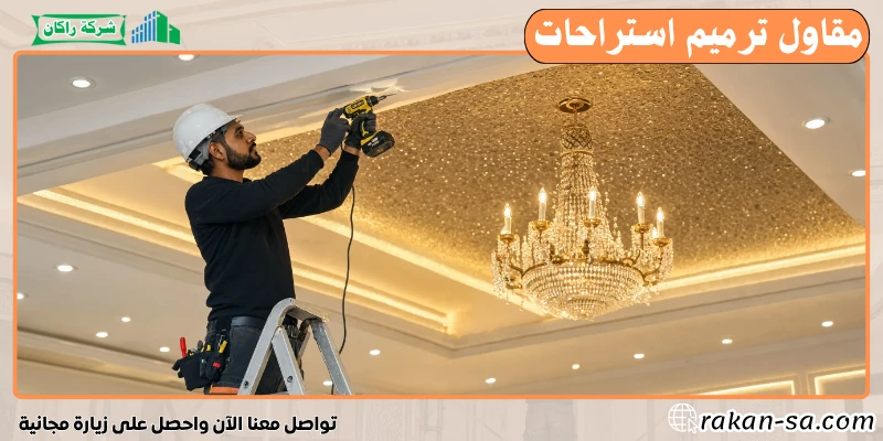مقاول ترميم استراحات