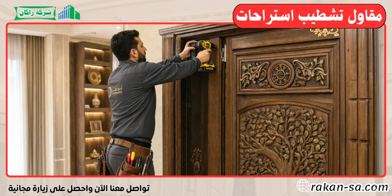 مقاول تشطيب استراحات