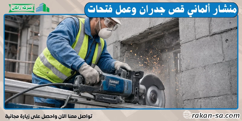 منشار ألماني قص جدران وعمل فتحات