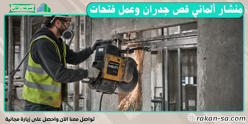 منشار ألماني قص جدران وعمل فتحات