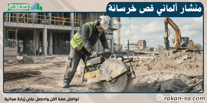 منشار ألماني قص خرسانة