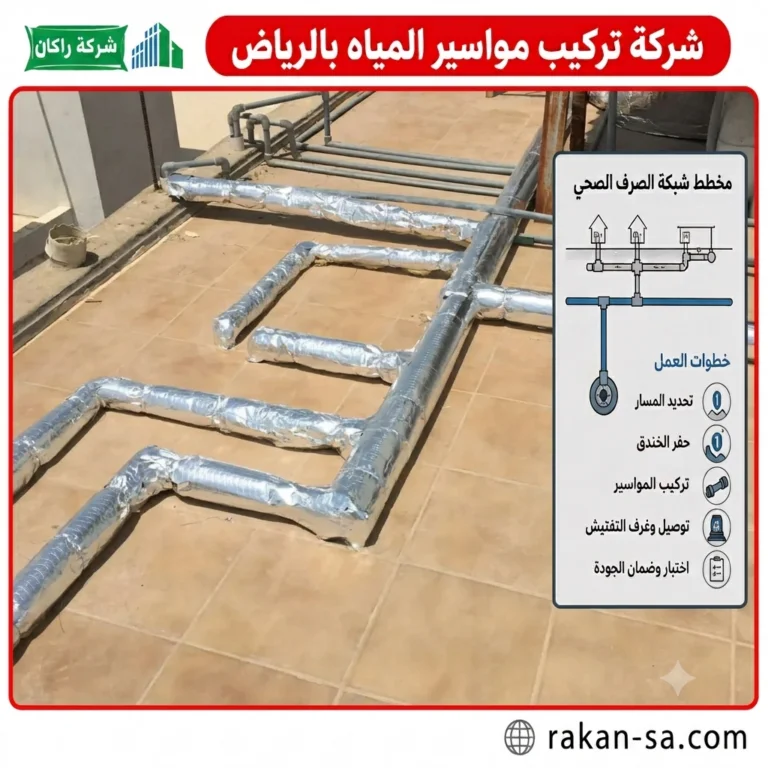 شركة تركيب مواسير المياه بالرياض