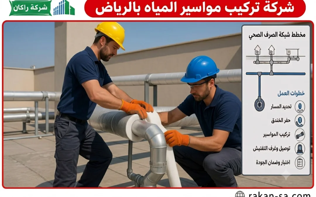 شركة تركيب مواسير المياه بالرياض.. خدمات تمديد الشبكات للمنازل والفلل وأسعار التركيب
