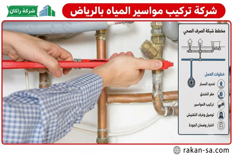 شركة تركيب مواسير المياه بالرياض