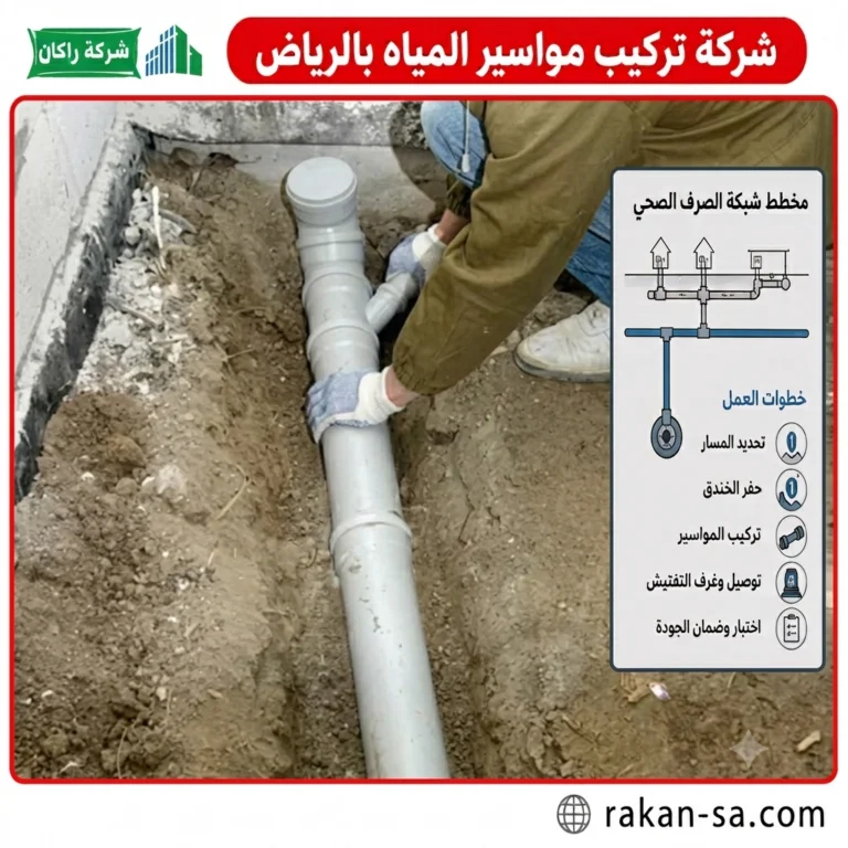 شركة تركيب مواسير المياه بالرياض